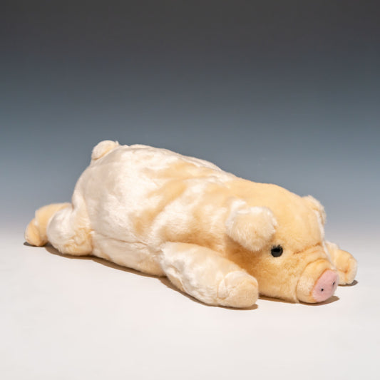 CUTE キュート販売 ぬいぐるみ ブタ這い M F0067 右横