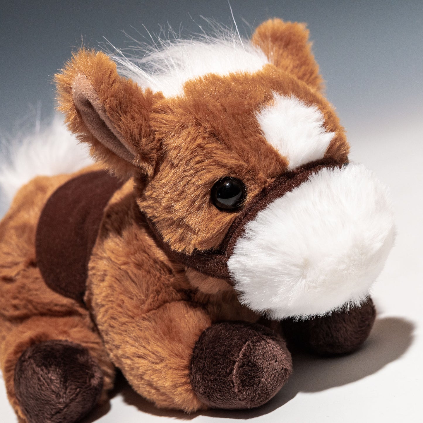 CUTE キュート販売 ぬいぐるみ ウマ 座り M NEW F0206 右横顔