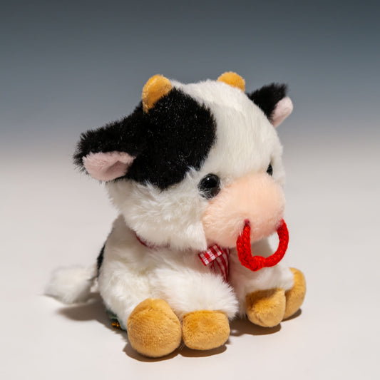 CUTE キュート販売 ぬいぐるみ ウシさん おすわり SS F0272 右横