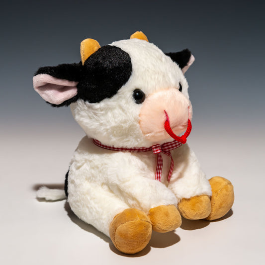 CUTE キュート販売 ぬいぐるみ ウシさん おすわり M F0274 右横