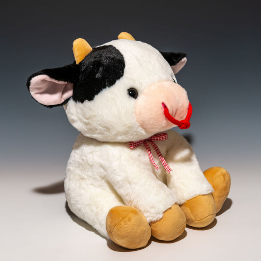 CUTE キュート販売 ぬいぐるみ ウシさん おすわり L F0275 右横