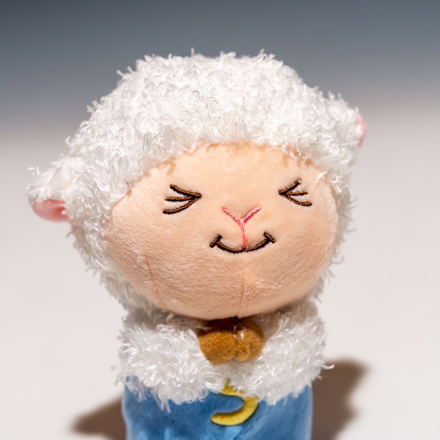 内藤デザイン研究所 ぬいぐるみ ぷーとん おねがいシリーズ しーぷん 右横顔