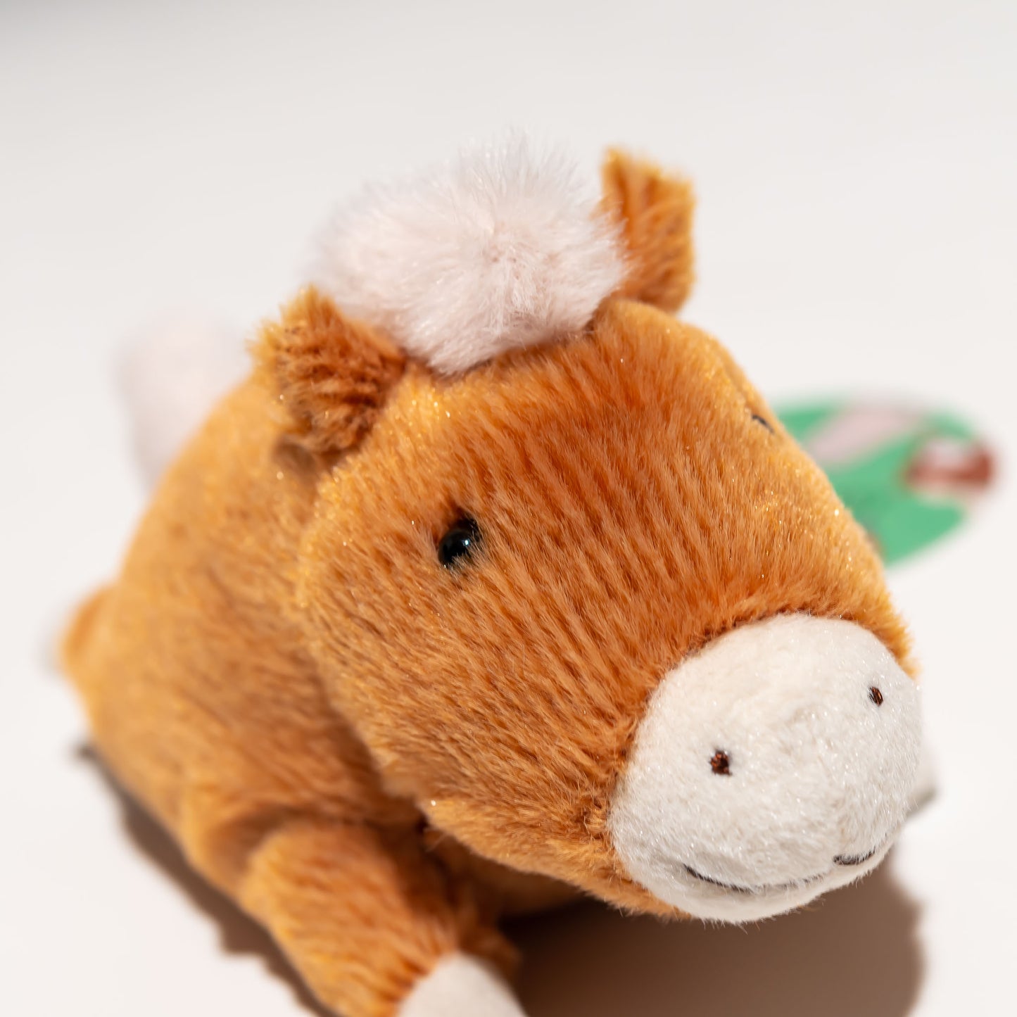 内藤デザイン研究所 ぬいぐるみ 大陸散歩 ぽちゃまる Sサイズ ポニー 右横顔