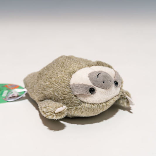 内藤デザイン研究所 ぬいぐるみ 大陸散歩 ぽちゃまる Sサイズ ナマケモノ 右横から