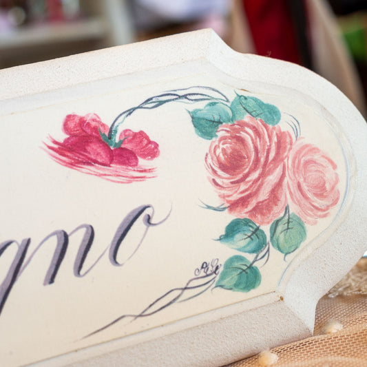 イタリア製 サニタリー雑貨 BAGNO バーニョ 洗面所・浴室 サインプレート アップ