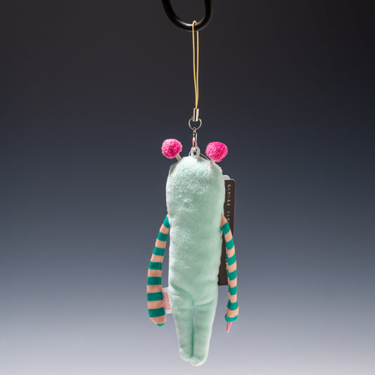 シナダ SHINADA ぬいぐるみ モケケ ストラップ クル MKK-0048LG 後ろ姿