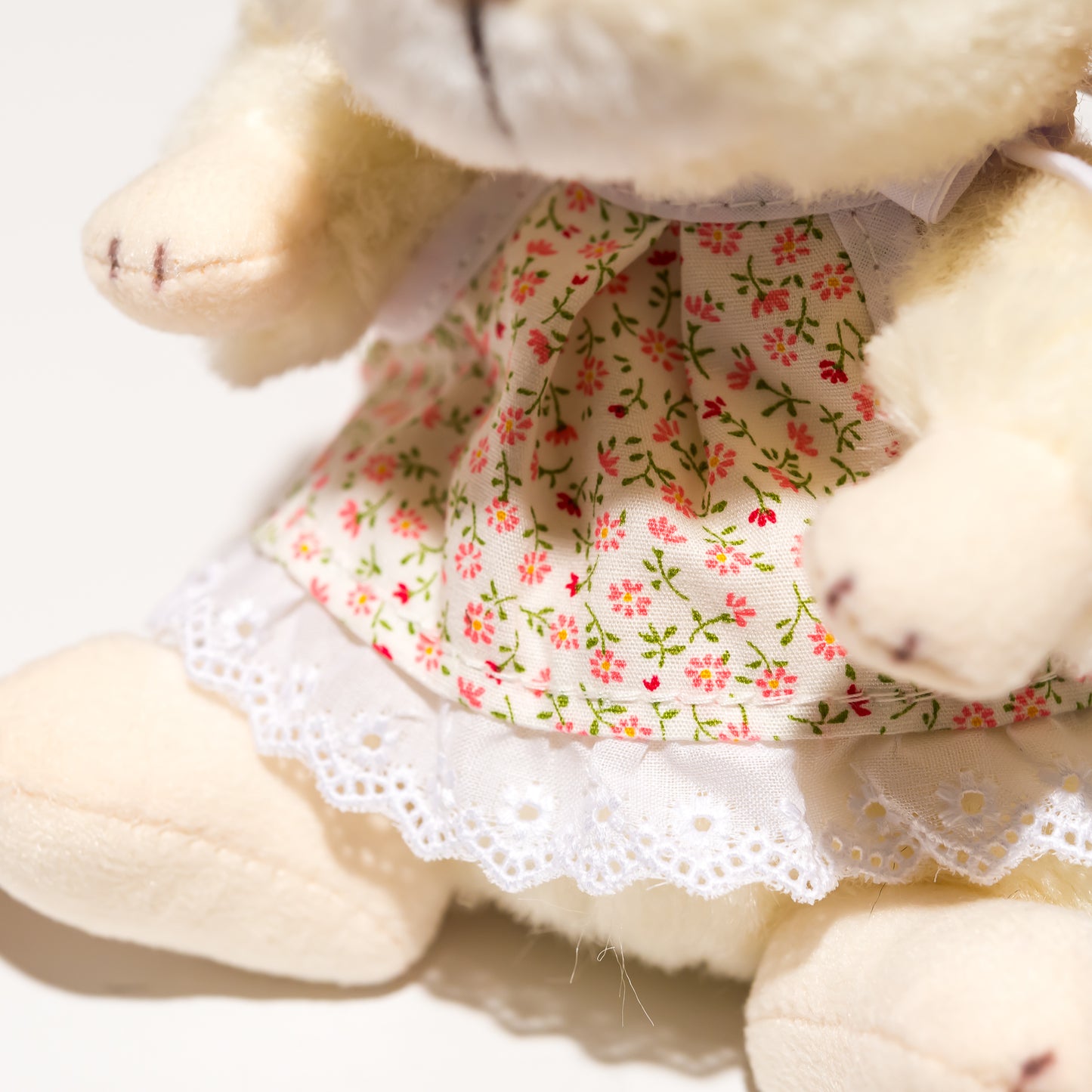 スターチャイルド STAR CHILD ぬいぐるみ ロップイヤー ワンピース ピンク 1154 ワンピース柄