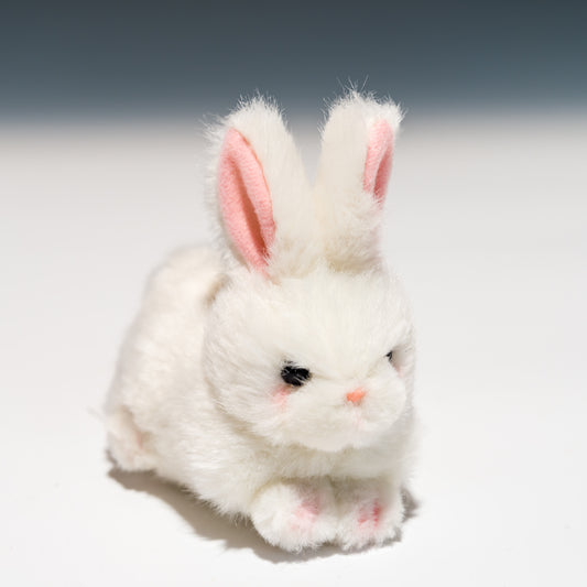 たけのこ TAKENOKO ぬいぐるみ プチプチらんど (A) ウサギ 白 58432 正面