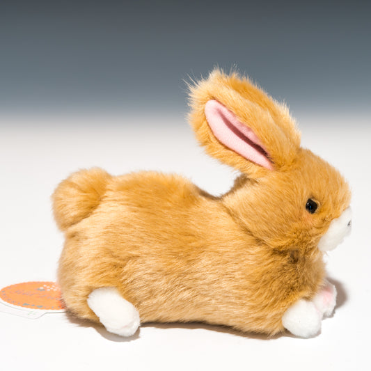 たけのこ TAKENOKO ぬいぐるみ プチどりーむ ミニ (A) ウサギ 茶 95011 右横
