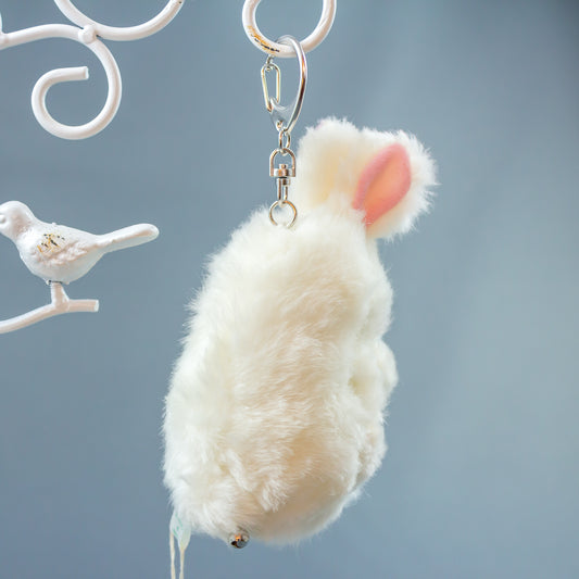 たけのこ TAKENOKO ぬいぐるみ プチプチどりーむ ウサギ 白 68319 後ろ