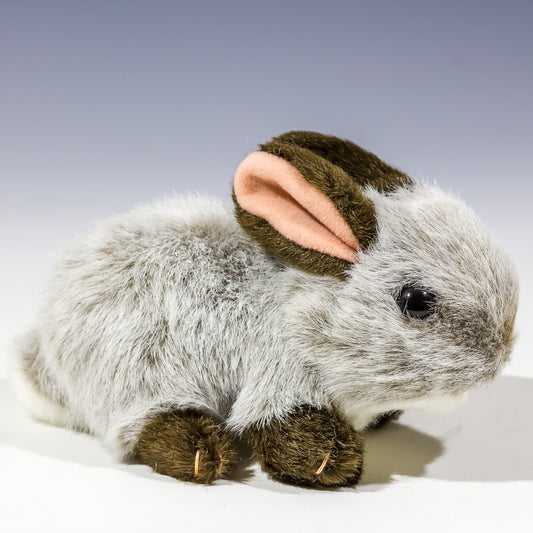 吉徳 ぬいぐるみ りくのなかまたち ウサギ グレーの右横