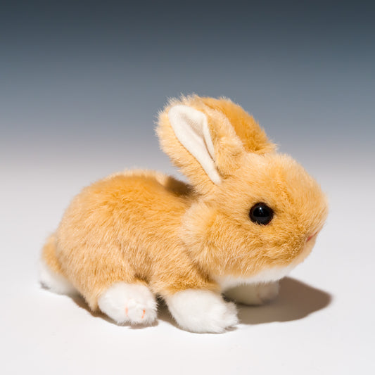 吉徳 ぬいぐるみ りくのなかまたち ウサギ ベージュの右横