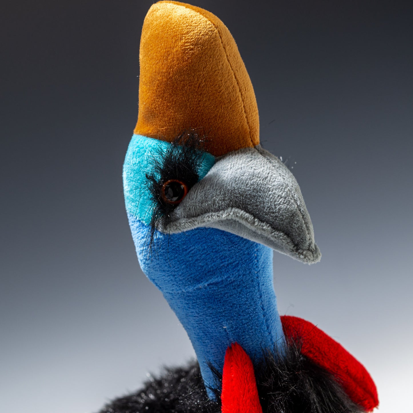 ワイルドリパブリック WILD REPUBLIC ぬいぐるみ ヒクイドリ 12” 23086 右横顔