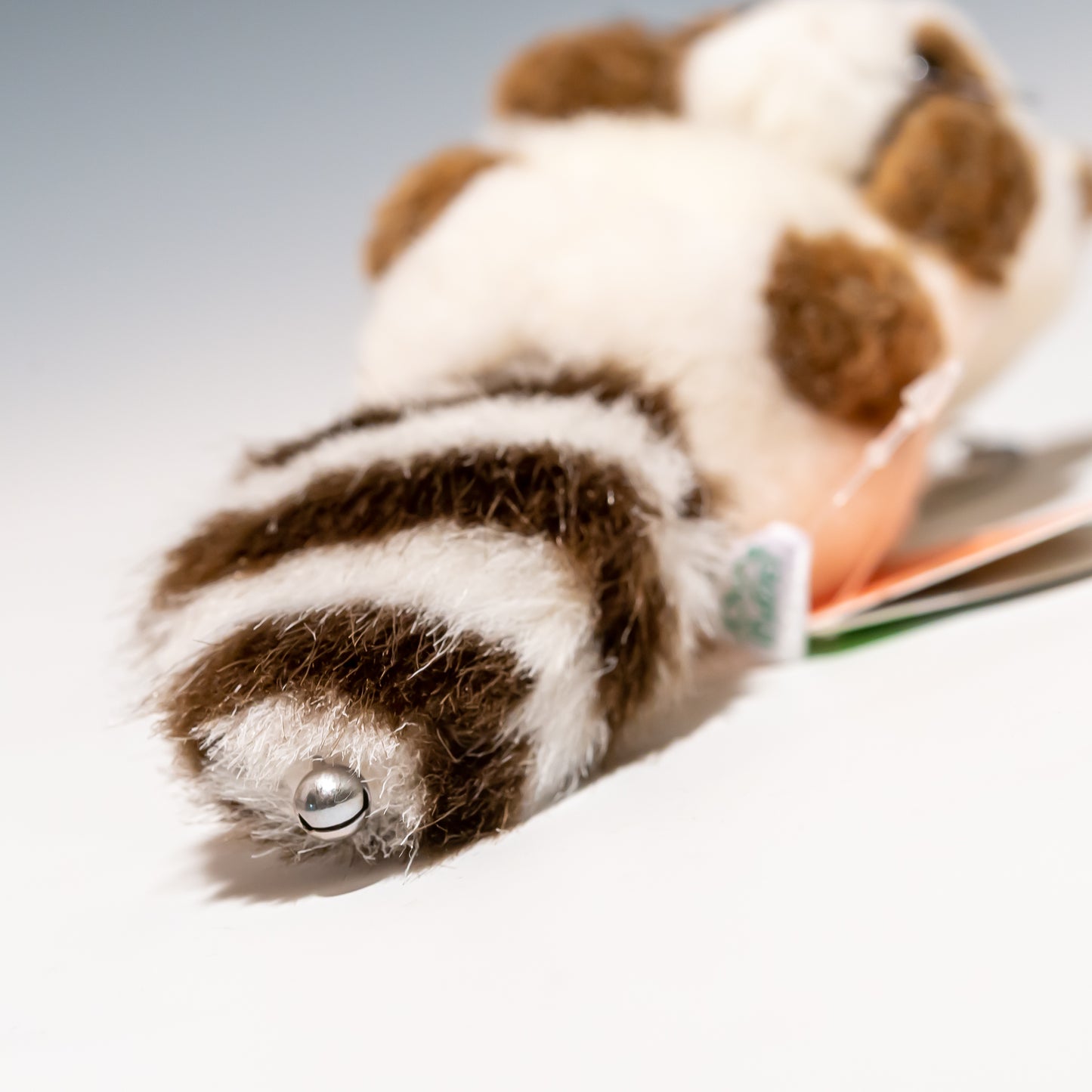 たけのこ TAKENOKO ぬいぐるみ プチプチどりーむ アライグマ 白 68321 尻尾