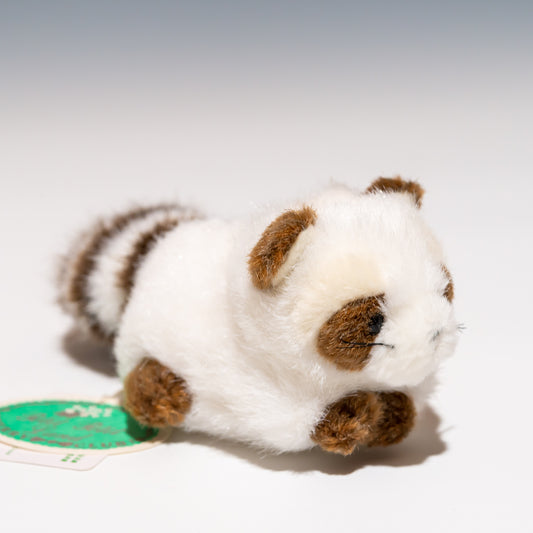 たけのこ TAKENOKO ぬいぐるみ プチプチらんど (A) アライグマ 白 58434 右横