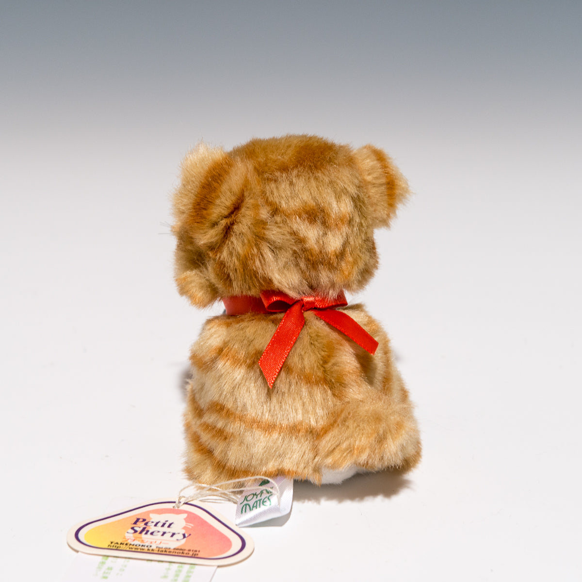 たけのこ TAKENOKO ぬいぐるみ キャンディシェリー ネコ 茶の後ろ