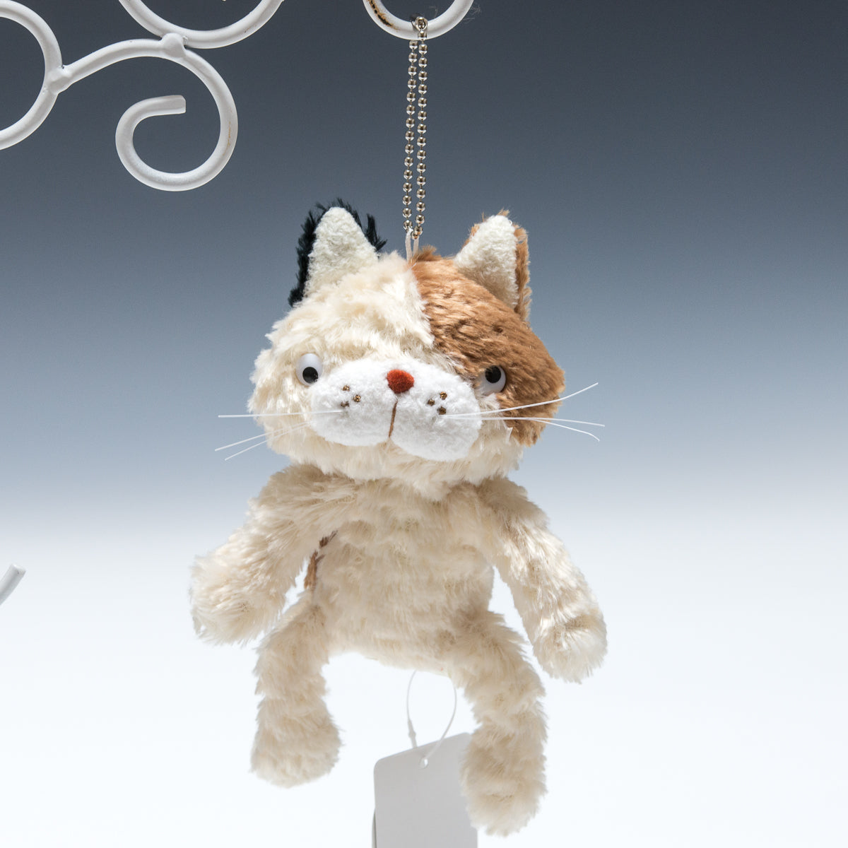 シナダ SHINADA ぬいぐるみ へちゃねこ マスコット ミケ HCNI-0088 正面