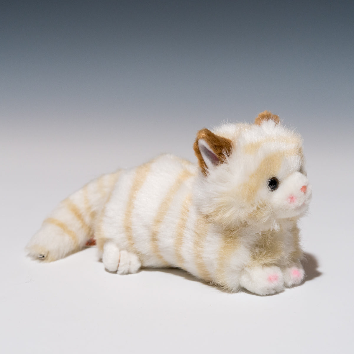 たけのこ TAKENOKO ぬいぐるみ プチどりーむ ミニ (A) ネコ ベージュ 95007 右横