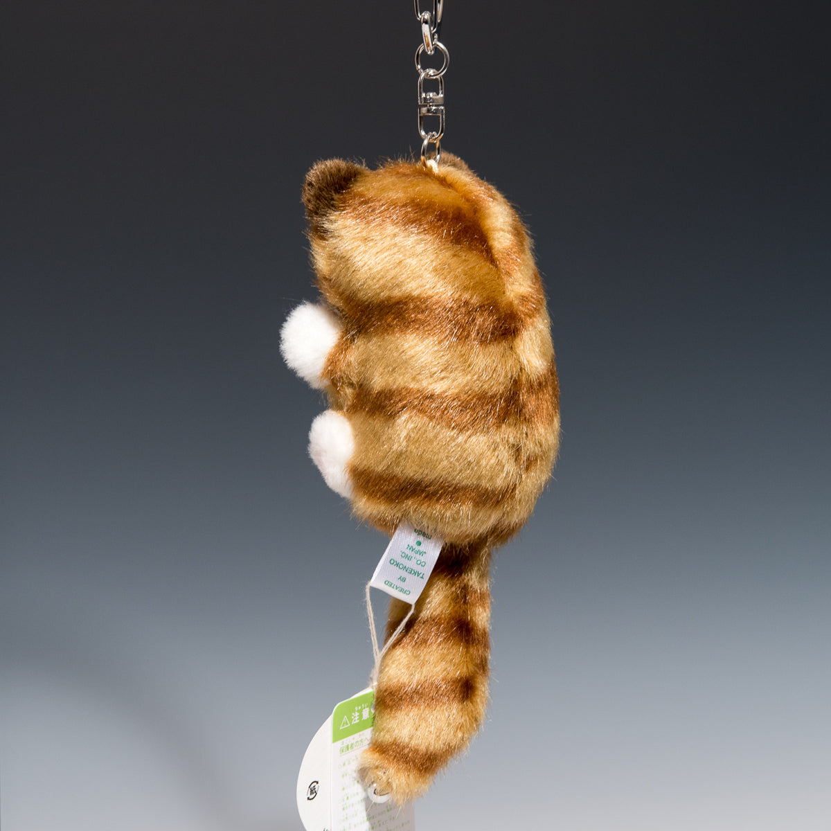 たけのこ TAKENOKO ぬいぐるみ プチプチどりーむ ネコ 茶 68317 後ろ