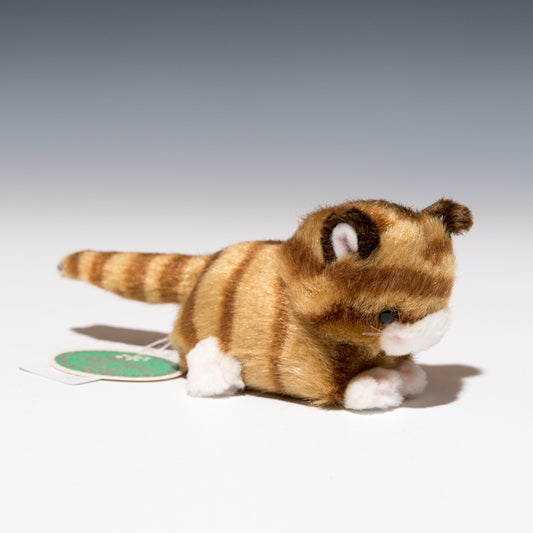 たけのこ TAKENOKO ぬいぐるみ プチプチらんど (A) ネコ 茶 58430 右横