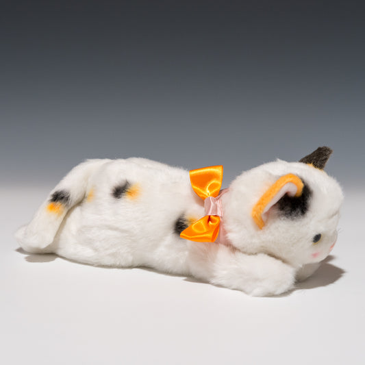 たけのこ TAKENOKO ぬいぐるみ リボンネコ ミケネコ 15786 右横