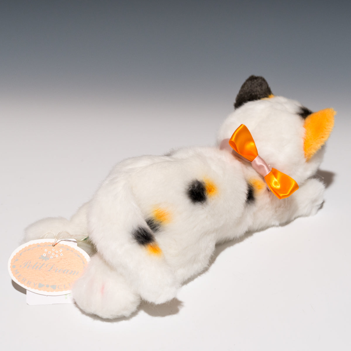 たけのこ TAKENOKO ぬいぐるみ リボンネコ ミケネコ 15786 後ろ
