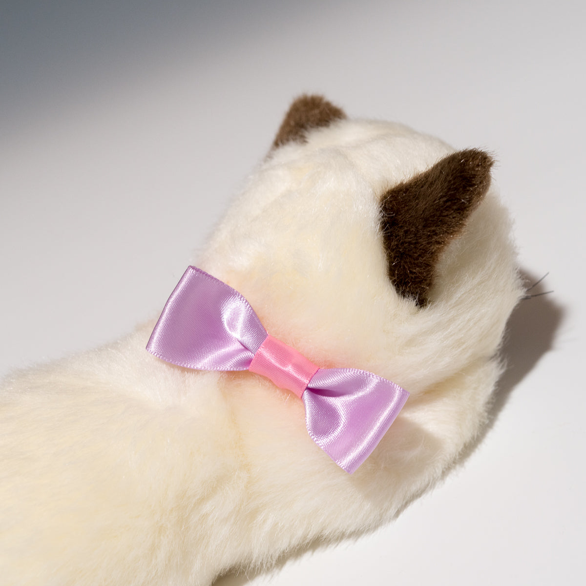 たけのこ TAKENOKO ぬいぐるみ リボンネコ シャムネコ 15783 リボン