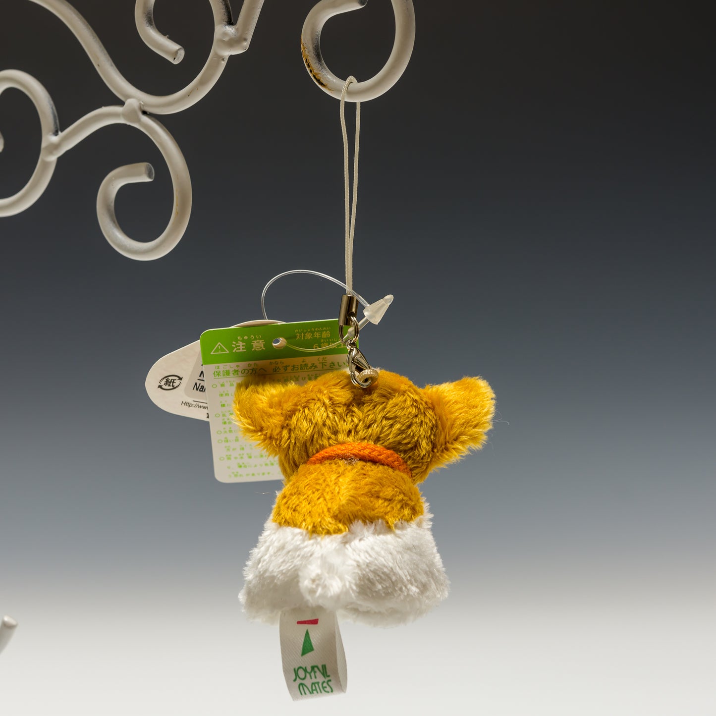 たけのこ TAKENOKO ぬいぐるみ フォンテーヌストラップ チワワ ブラウン 38025 後ろ