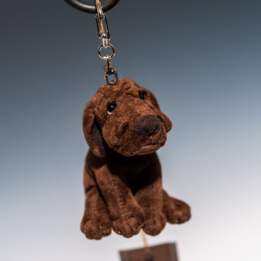 内藤デザイン研究所 ぬいぐるみ パートナードッグス(キーホルダー)ブラッド・ハウンドの顔