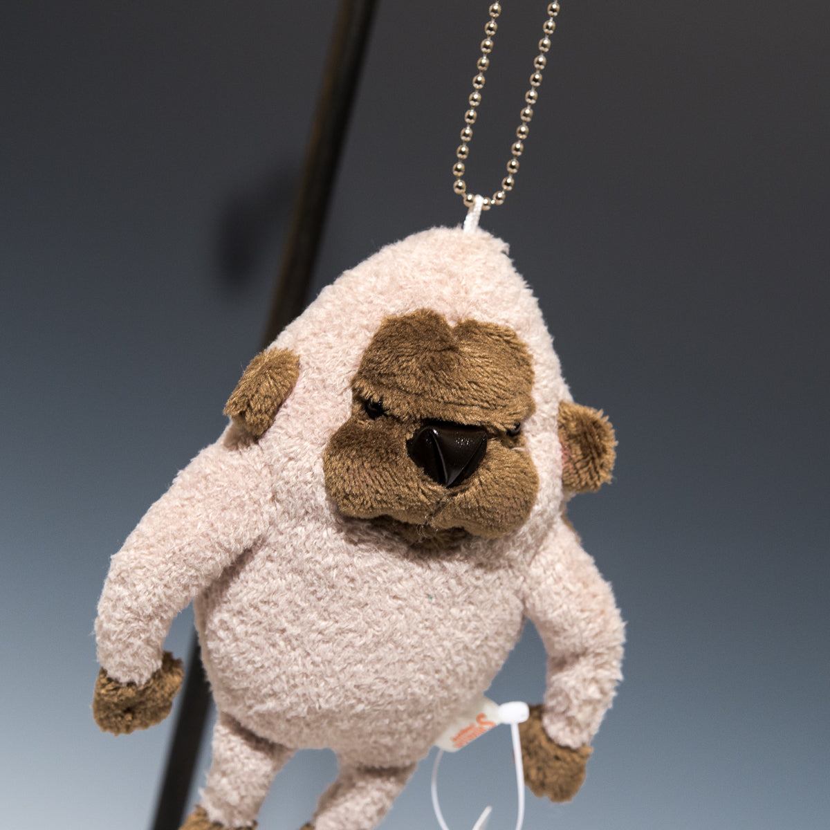 シナダ SHINADA ぬいぐるみ ゴリラララ(S)グレー GORA-0078G アップ