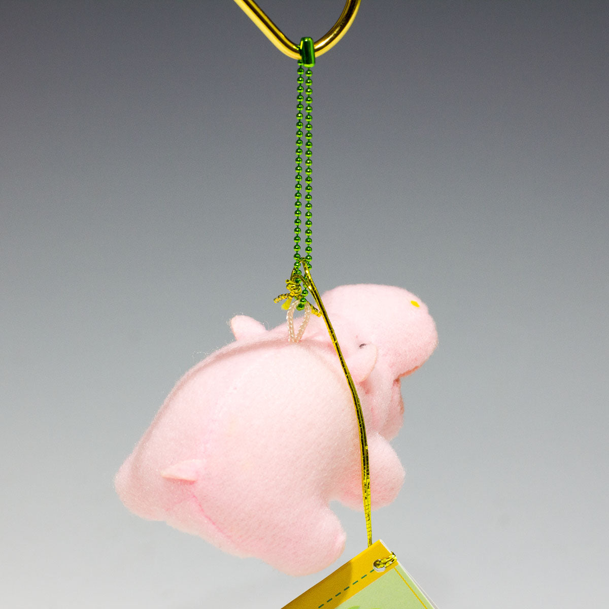 内藤デザイン研究所 ぬいぐるみ 大陸散歩 おともだちマスコット コビトカバの後ろ