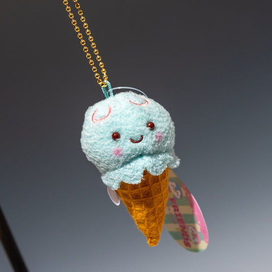 内藤デザイン研究所 ぬいぐるみ 海中散歩 アイスフレンズ マスコット(ミントクラゲ)の正面2