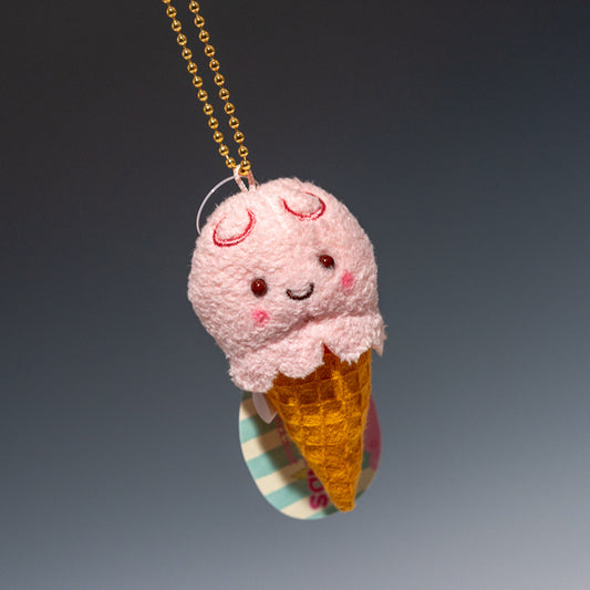 内藤デザイン研究所 ぬいぐるみ 海中散歩 アイスフレンズ マスコット(ピーチクラゲ)の正面2