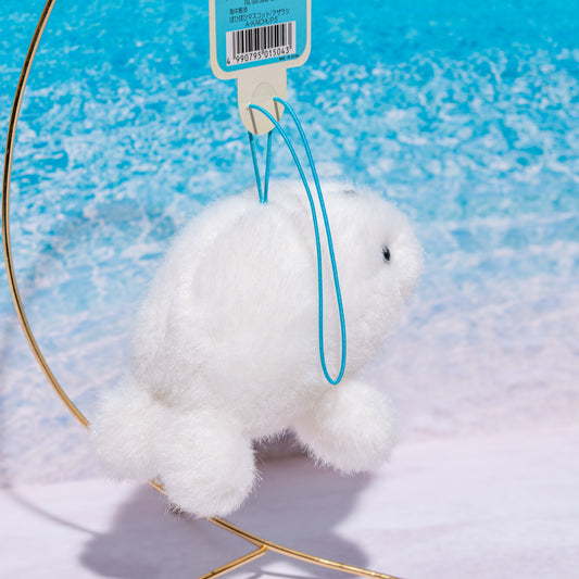 内藤デザイン研究所 ぬいぐるみ 海中散歩 ぽひぽひマスコット アザラシの後ろ