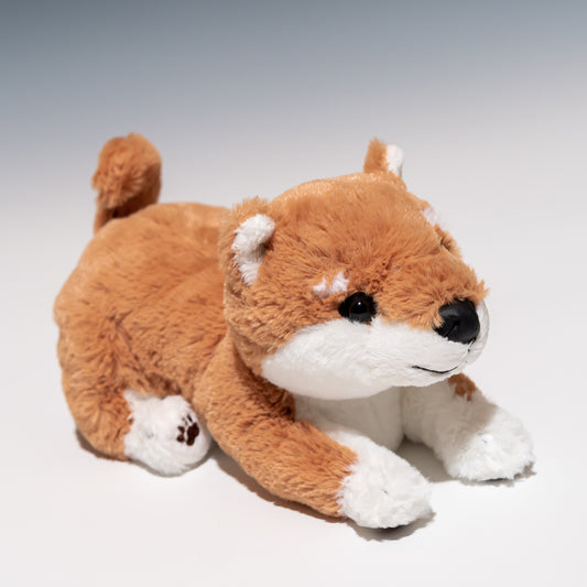 シナダ SHINADA ぬいぐるみ 豆子犬 赤柴 MMSR-0248 右横