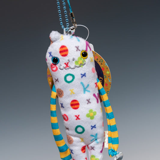 シナダ SHINADA ぬいぐるみ モケケ マスコット 10周年 スカンツ MKT-0060WH アップ