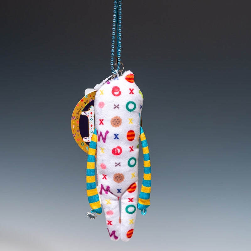 シナダ SHINADA ぬいぐるみ モケケ マスコット 10周年 スカンツ MKT-0060WH 後ろ