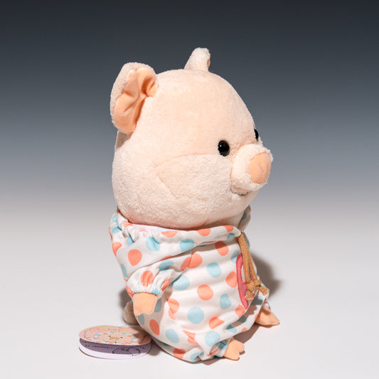 内藤デザイン研究所 ぬいぐるみ ぷーとん ドットパーカー Mの右横