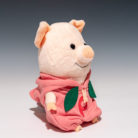 内藤デザイン研究所 ぬいぐるみ ぷーとん ももパーカー Mの右横