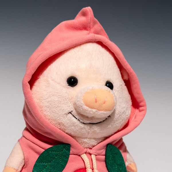 内藤デザイン研究所 ぬいぐるみ ぷーとん ももパーカー Mの右横顔2