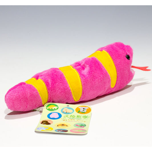 内藤デザイン研究所 ぬいぐるみ 大陸散歩 おともだちビーンズ ナミヘビの後ろ