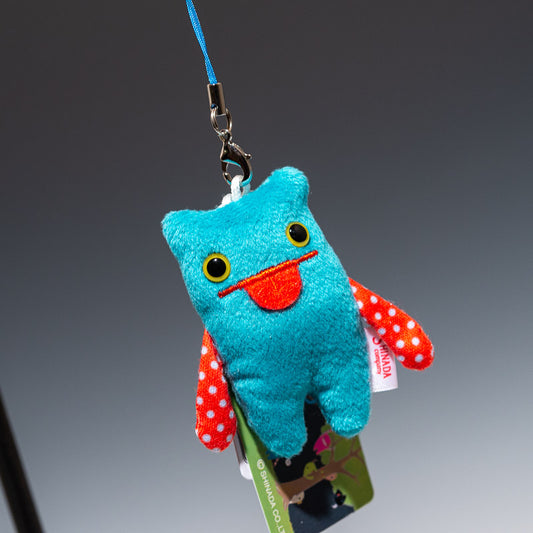 シナダ SHINADA ぬいぐるみ モケケ チモッケ ストラップ ベェ MKM-0045MB アップ