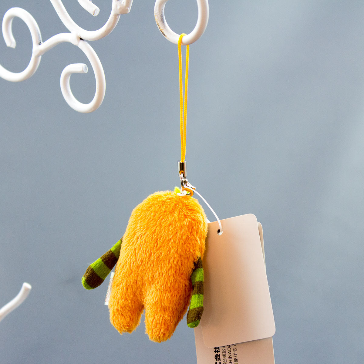 シナダ SHINADA ぬいぐるみ モケケ チモッケ ストラップ ビーン MKM-0045O 後ろ