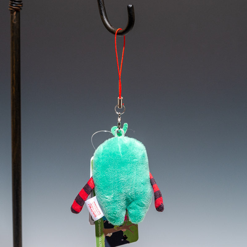 シナダ SHINADA ぬいぐるみ モケケ チモッケ ストラップ クリッチ MKM-0045EG 後ろ