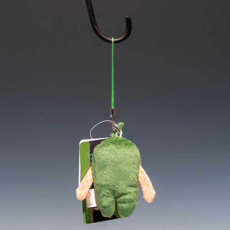 シナダ SHINADA ぬいぐるみ モケケ チモッケ ストラップ コチ MKM-0045OG 後ろ