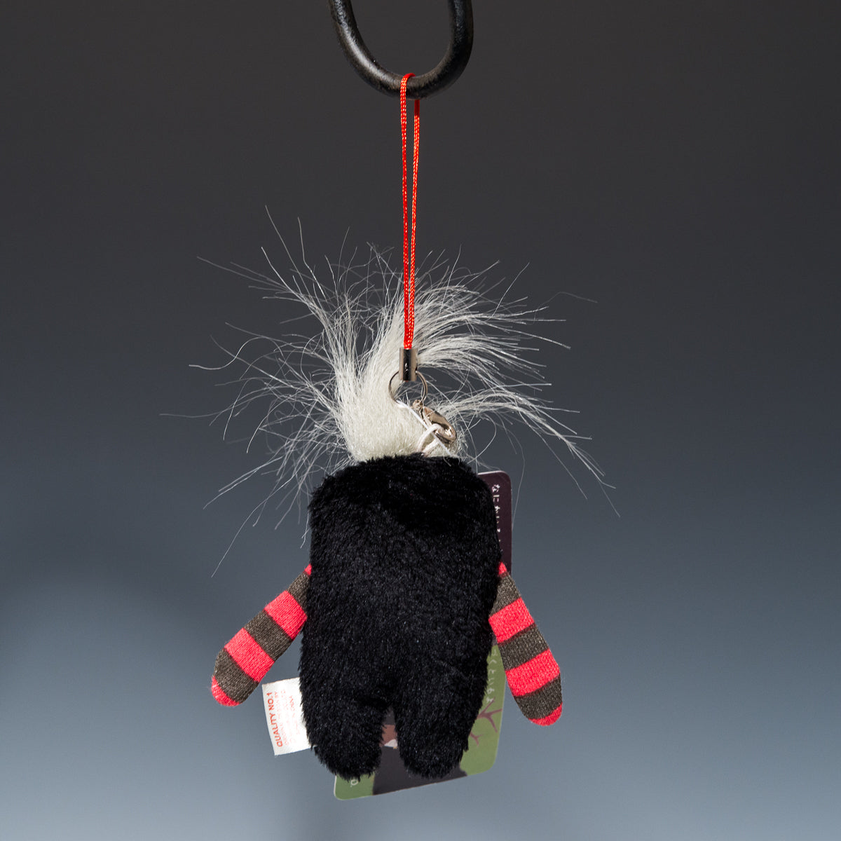 シナダ SHINADA ぬいぐるみ モケケ チモッケ ストラップ ネルクロ MKM-0045GB 後ろ