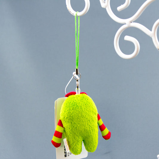 シナダ SHINADA ぬいぐるみ モケケ チモッケ ストラップ ニョモ MKM-0045YG 後ろ