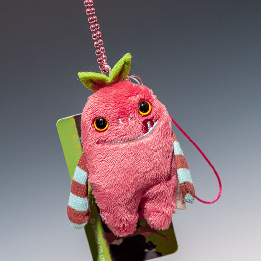 シナダ SHINADA ぬいぐるみ モケケ チモッケ ストラップ ピーツ MKM-0055RP アップ