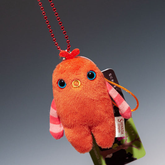 シナダ SHINADA ぬいぐるみ モケケ チモッケ ストラップ チウ MKM-0055VM アップ