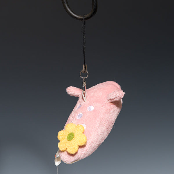 シナダ SHINADA ぬいぐるみ うーみん (S) ピンクの後ろ